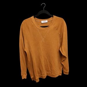 Zenana Burnt Orange Long Sleeve Pullover | 1X